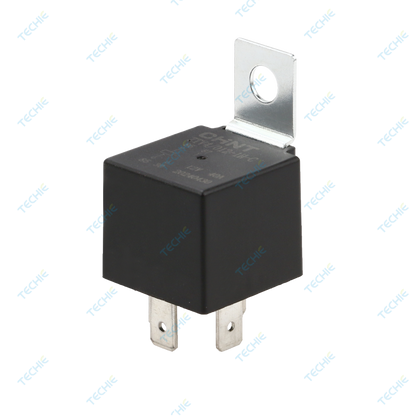 Techie TKRB4241 4pin 12V automotive Relay with fixing plate, suitable for cars, motorcycles, trucks