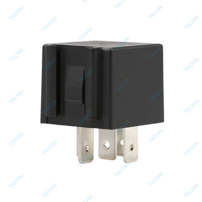 Techie TKRB5240 5pin 30V automotive relay with fixing plate, suitable for cars, motorcycles, trucks