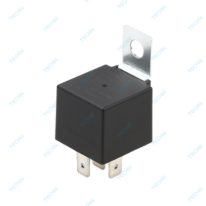 Techie TKRB5240 5pin 30V automotive relay with fixing plate, suitable for cars, motorcycles, trucks