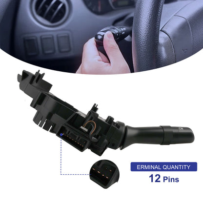 Techie TMIS3880 Turn Signal Switch Universal Multifunction Switch Indicator Light Stalk Steering Column B000612880 Compatible with Aygo 2005-2014 107