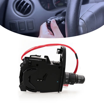 Techie TMTS1638 Turn Signal Switch Universal Multifunction Switch Indicator Light Stalk Steering Column 255405605R ， 7701057089    Compatible with Kangoo Il    Express