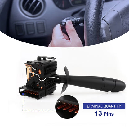 Techie TMTS1912 Turn Signal Switch Universal Multifunction Switch Indicator Light Stalk Switch 4410524 ,7701048912   Compatible with Renault Espace IV