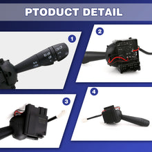 Techie TMTS1981 Turn Signal Switch Universal Multifunction Switch Indicator Light Stalk Steering Column 8201167981 ，255405005R Compatible with Kompatibel mit Dacia Duster SUV