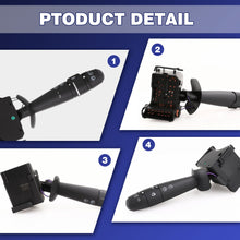 Techie TMWS2638 Turn Signal Switch Universal Multifunction Switch Indicator Light Stalk Steering Column 7701048915 ，4432044 Compatible with VIVARO COMBI J7