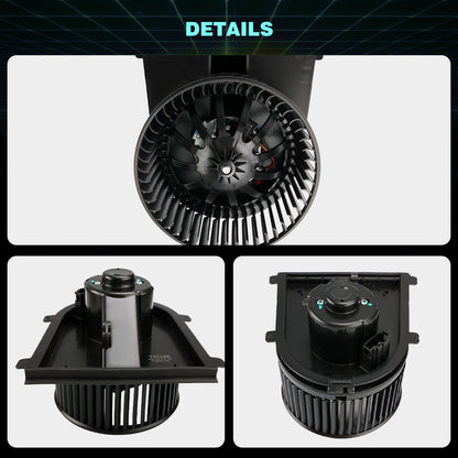 Techie Gebläsemotor für Fit VW for GTI 2006-2010, for Golf 1999-2006,für Jetta 1999-2009,für Pors-che 911 1999-2013, für Boxster 1997-2012,Ersatz für 700158, 1J1819021, 1J1819021A, 1J1819021B