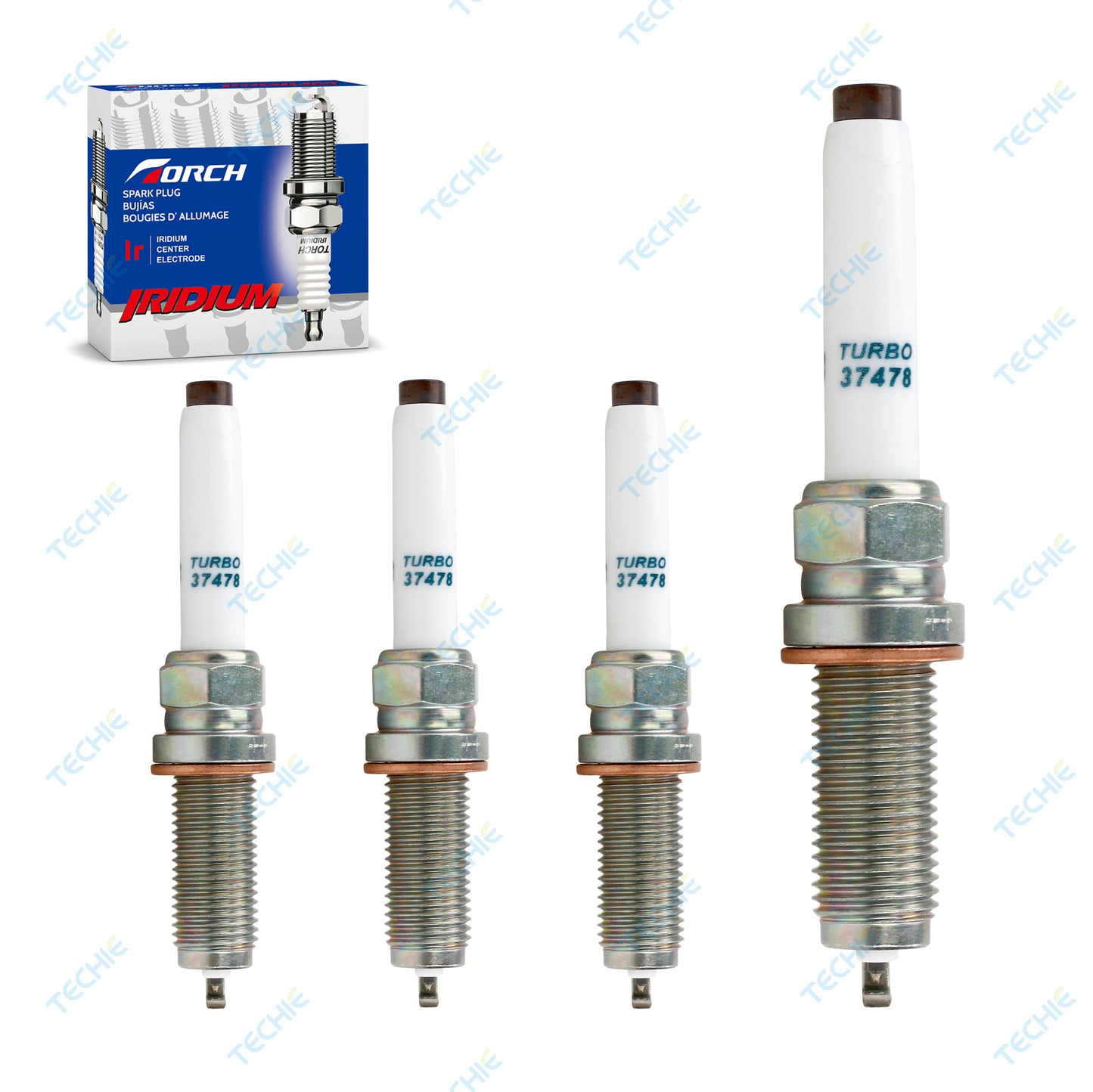 TORCH LD8REIP Iridium Spark Plug Replace for Champion REA6ZWYPB-1