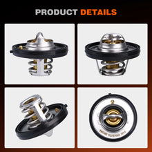 Techie Engine Thermostat 7420-195 Compatible with Jeep Commander,Grand Cherokee 3.7L,Coolant Thermostat For Ram 1500 2011-2013,Dodge Durango 2000-2009,for Chrysle Aspen 4.7L 2007-2009,195°F