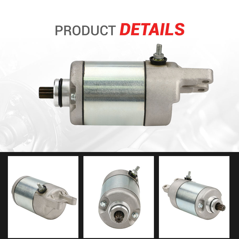Techie TS1S8021 Starter Motor Replacement for 31200-HA7-305,31200-HA7-315,31200-HA7-671,SM13233,SMU0030 Fit for HONDA ATV TRX350 1986