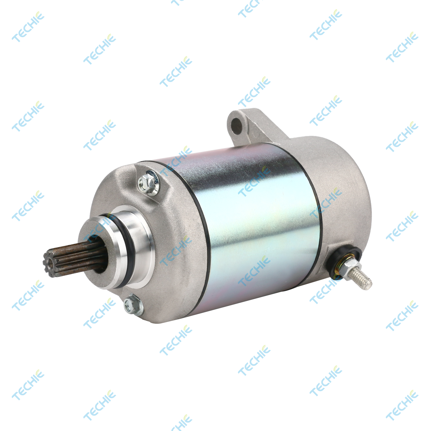 Techie TS1S8175 Starter Motor Compatible with Honda Rancher 400 TRX400FA TRX400FGA TRX 400 2004-2007 Replacement for SMU0220 31200-HN7-003 18683