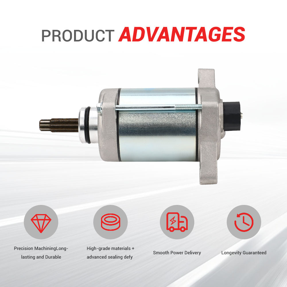 TS1S84448 Starter Motor Compatible with HONDA 31200-HP5-601