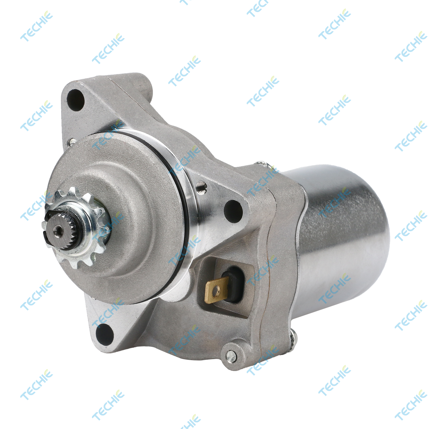 Techie TS1S8504 Starter Motor Compatible with 90cc 110cc 125cc Chinese ATV for Taotao Jetmoto Roketa Sunl Coolster Replacement for 31208-GN5-004