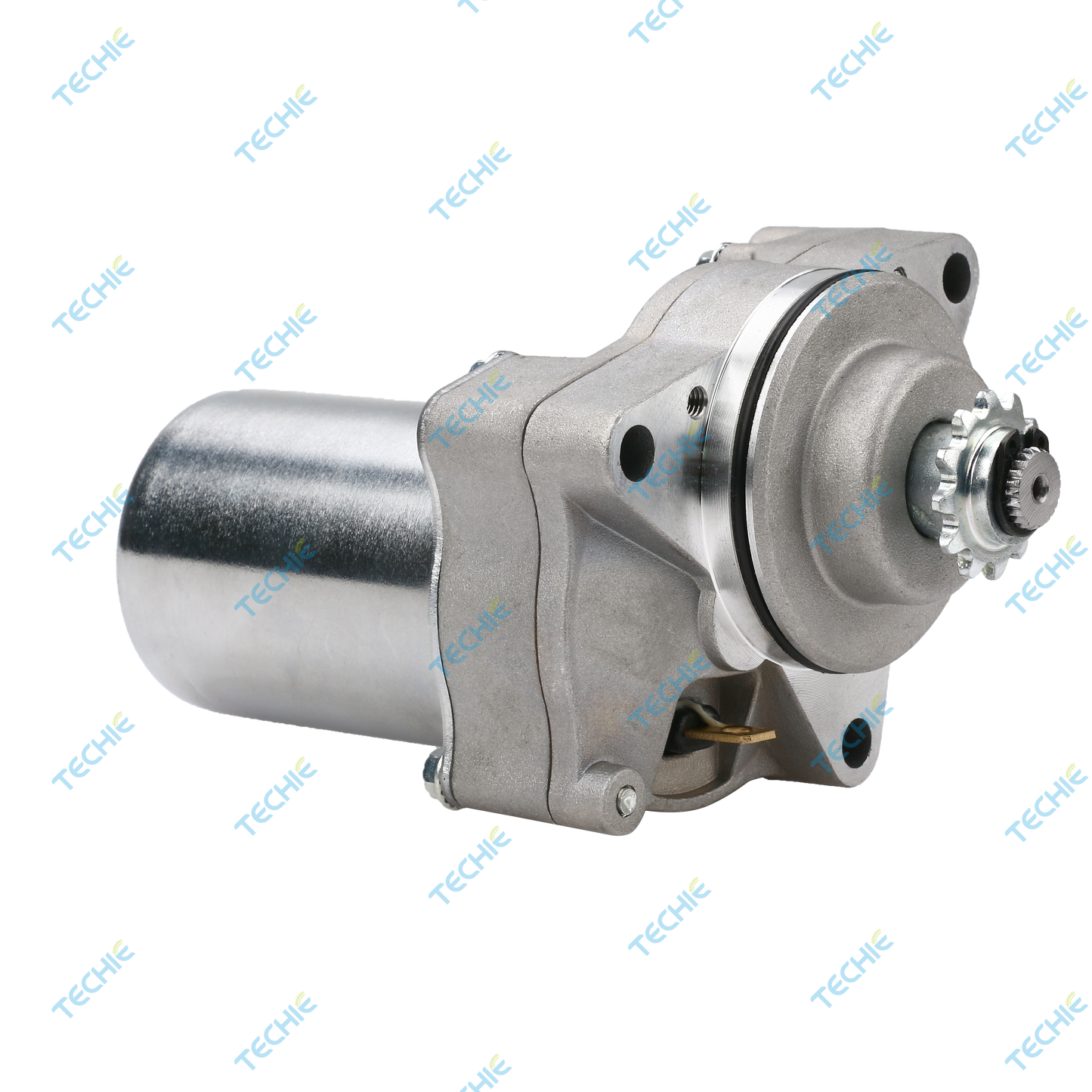 Techie TS1S8504 Starter Motor Compatible with 90cc 110cc 125cc Chinese ATV for Taotao Jetmoto Roketa Sunl Coolster Replacement for 31208-GN5-004