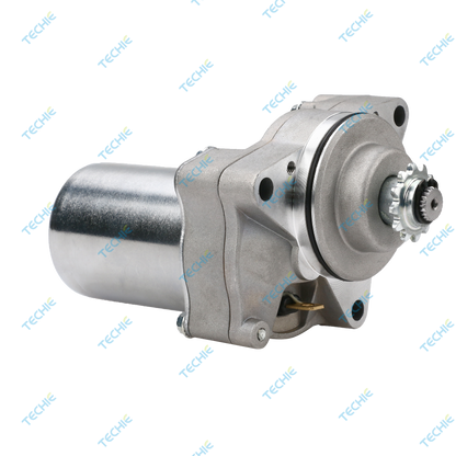 Techie TS1S8504 Starter Motor Compatible with 90cc 110cc 125cc Chinese ATV for Taotao Jetmoto Roketa Sunl Coolster Replacement for 31208-GN5-004