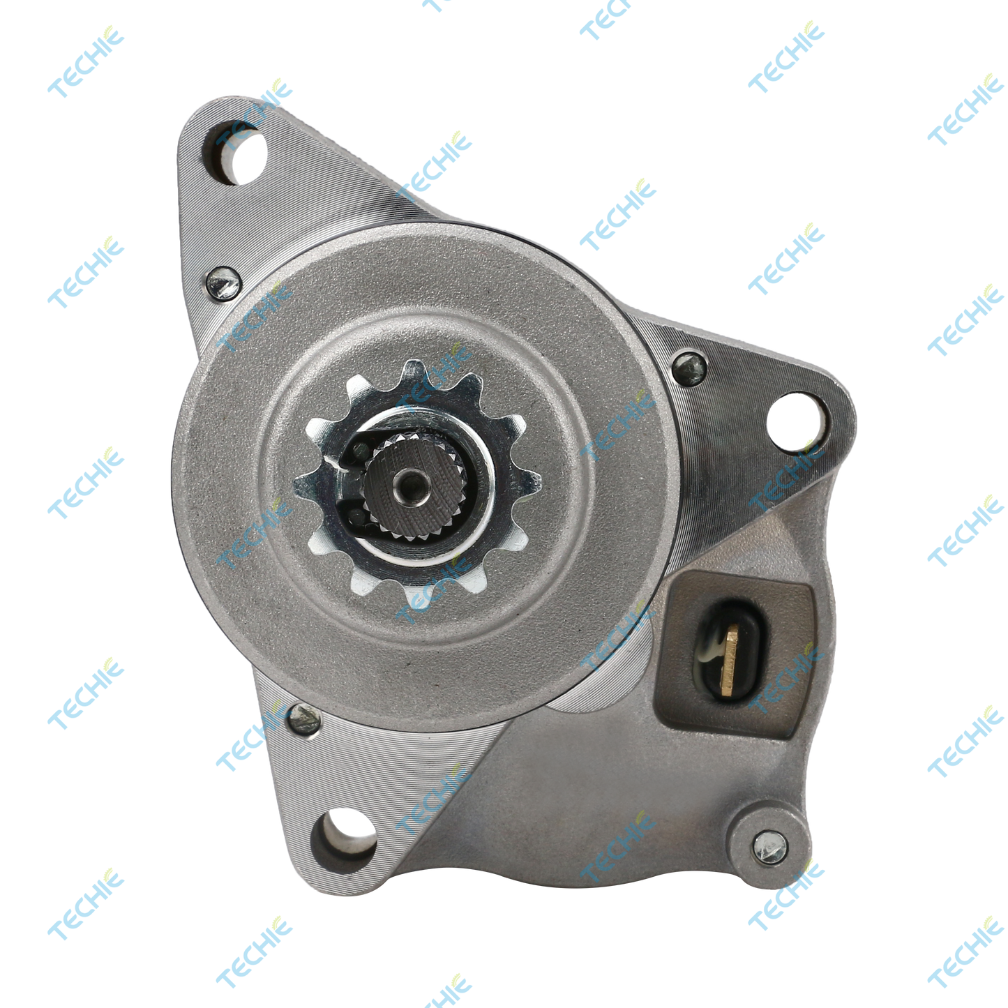Techie TS1S8504 Starter Motor Compatible with 90cc 110cc 125cc Chinese ATV for Taotao Jetmoto Roketa Sunl Coolster Replacement for 31208-GN5-004