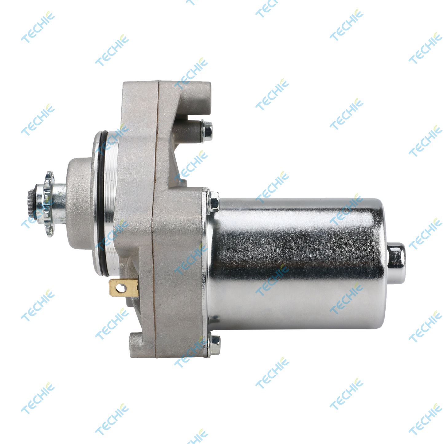 Techie TS1S8504 Starter Motor Compatible with 90cc 110cc 125cc Chinese ATV for Taotao Jetmoto Roketa Sunl Coolster Replacement for 31208-GN5-004