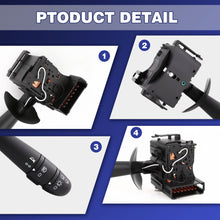 Techie TMTS1612 Turn Signal Switch Universal Multifunction Switch Indicator Light Stalk Switch 251590 ,2556000QAE    Compatible with Renault Espace IV